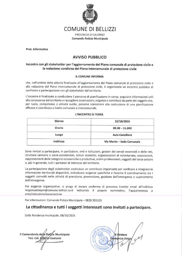 avviso