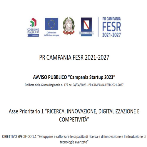 Campania Startup 2023